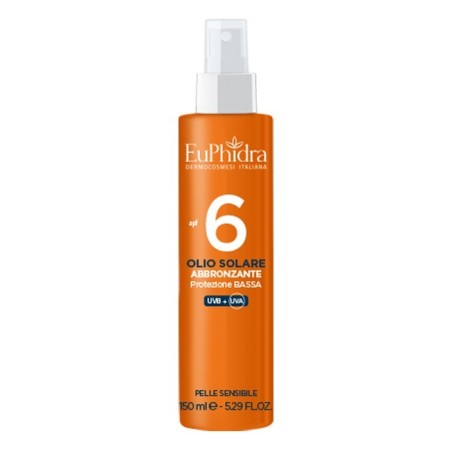 Olio Solare abbronzante SPF 6-Euphidra