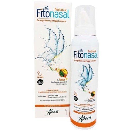 Fitonasal pediatric spray nasale con tannisal dai 6 mesi
