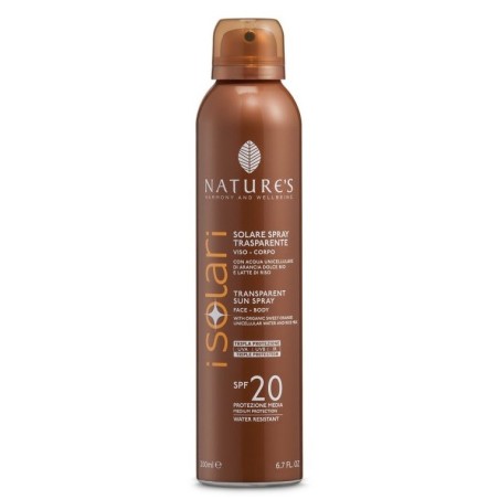 Nature's Spray Solare Trasparente SPF 20