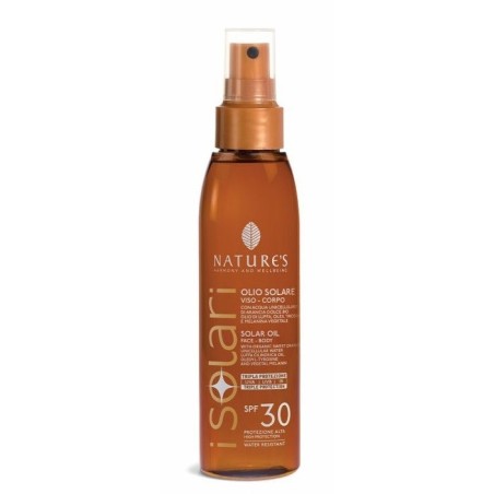 Nature's Olio Solare Spray Invisibile SPF 30 pelle morbida e idratata