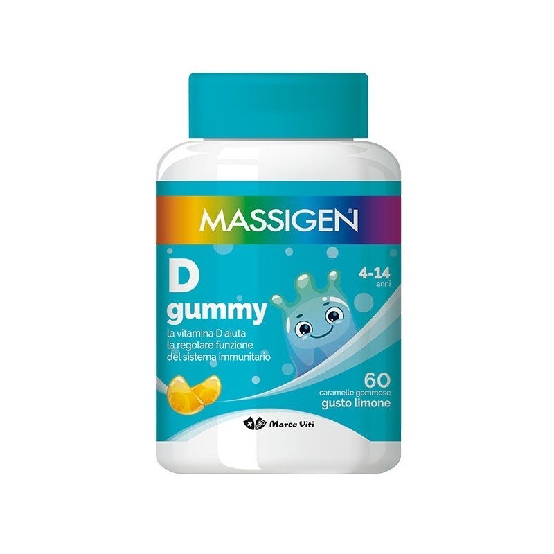 Massigen D Gummy 60 caramelle gommose