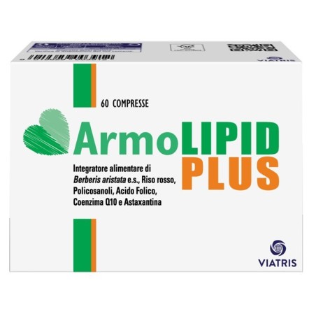 Armolipid Plus 60 Compresse Integratore per il colesterolo e trigliceridi