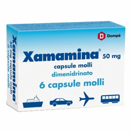 Xamamina Adulti 6 Capsule Molli 50 mg