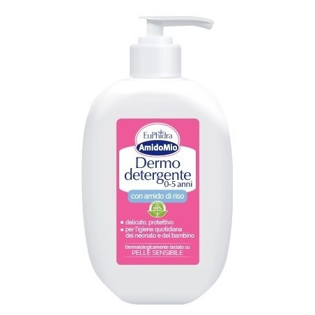 Dermo detergente 0-5 anni 400 ml-EuPhidra AmidoMio