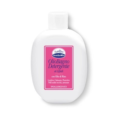 Olio Bagno Detergente con olio di riso-EuPhidra AmidoMio