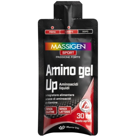 Amino Gel Up Aminoacidi Liquidi 30 ml-Massigen Sport