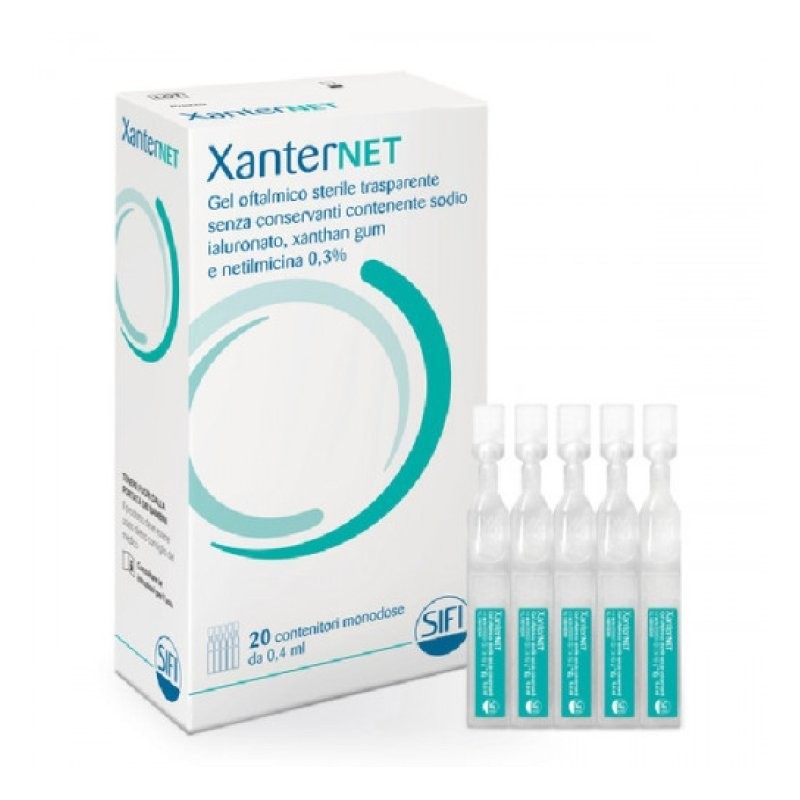 Gel Oftalmico 20 Flaconcini Monodose-Xanternet Sifi