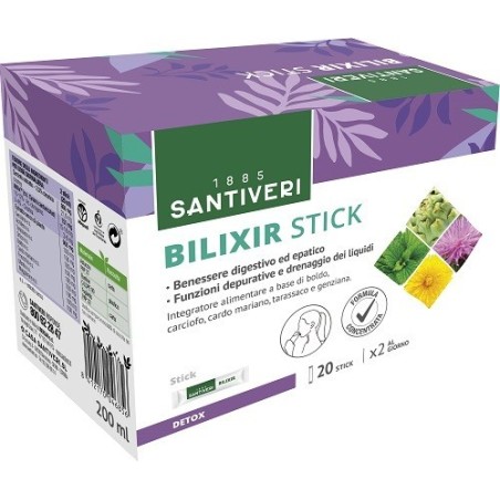 Santiveri Integratore Bilixir Sciroppo depurativo e detossinante in promozione