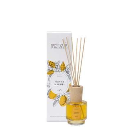 Diffusore a Bastoncini Agrumi di Sicilia 100 ml-Parafarmonline