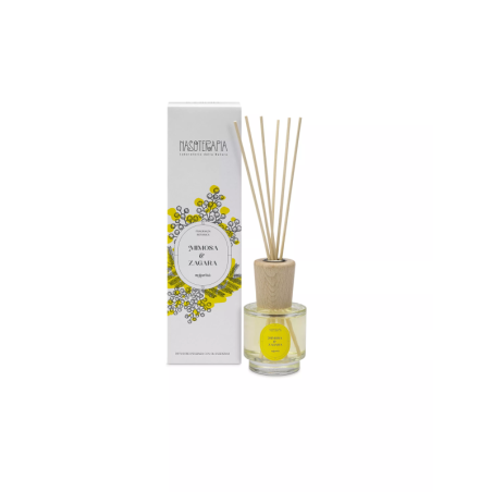 Diffusore a Bastoncini Mimosa e Zagara 100 ml-Nasoterapia