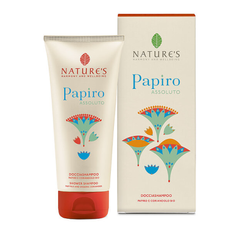 Papiro Assoluto DocciaShampoo 200 ml con Papiro e Coriandolo Bio-Nature's