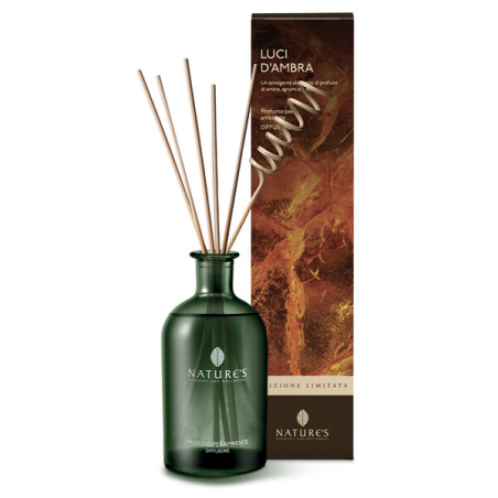 Luci d'Ambra Diffusore di Rrofumo per Ambienti 200 ml-Nature's