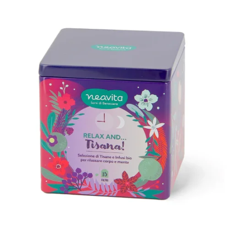 Cofanetto in Latta Relax 15 Tisane