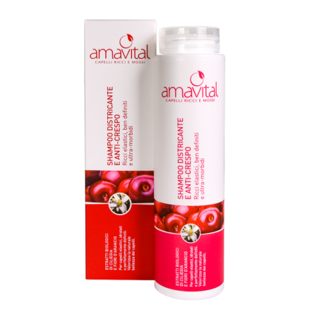Oficine Cleman- Amavital Shampoo Districante e Anti-Crespo per Ricci perfetti
