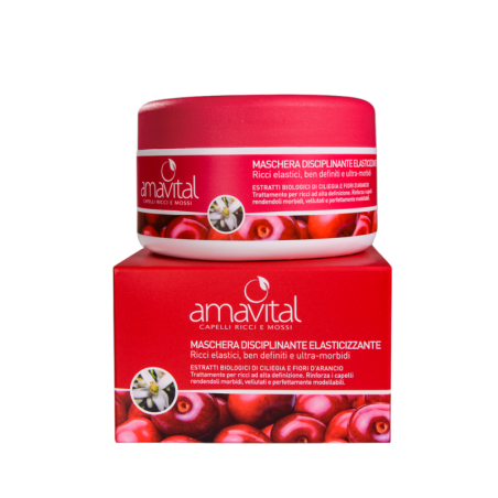 Amavital Capelli Ricci e Mossi Maschera disciplinante elasticizzante
