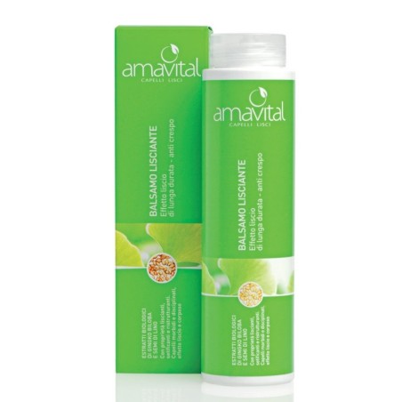 Amavital Capelli Lisci Balsamo lisciante anti crespo