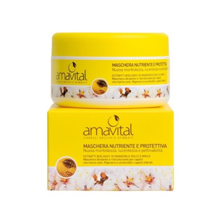 Amavital Capelli Secchi e Sfibrati Maschera nutriente e protettiva