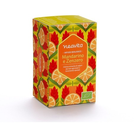 Infuso Biologico Mandarino e Zenzero 15 Filtri-Neavita