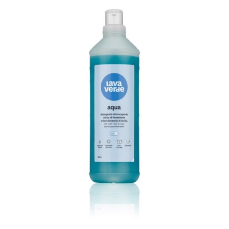 Lavaverde Aqua Detergente  Microcapsule per Lavatrice con ingredienti vegetali