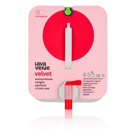 Lavaverde Velvet Ammorbidente Microcapsule Concentrato