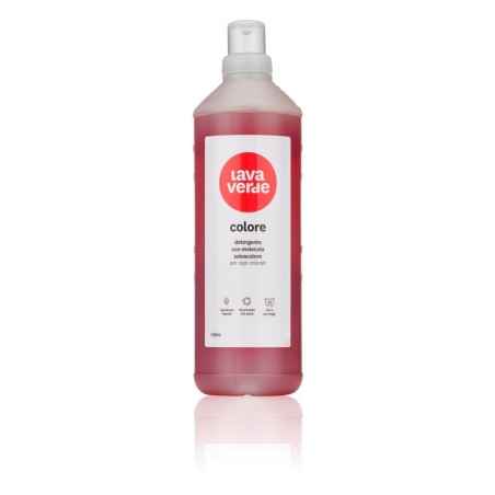 Lavaverde Colore Detergente Iperconcentrato per capi colorati.