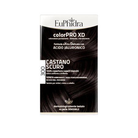 Euphidra ColorPro Tinta per capelli XD300 CASTANO SCURO
