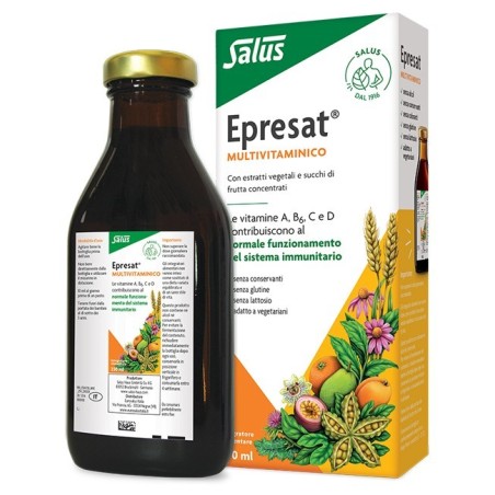 Salus Epresat Multivitaminico 250 ml con estratti vegetali e succhi di frutta