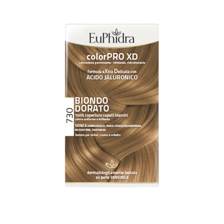 Euphidra ColorPro XD 730 Biondo Dorato Formula Delicata con Acido Ialuronico