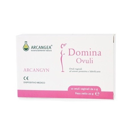 Arcangea Domina 10 Ovuli Vaginali ad azione protettiva e Lubrificante