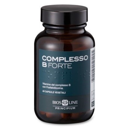 Biosline Integratore Principium Complesso B Forte a base di Vitamine del gruppo B