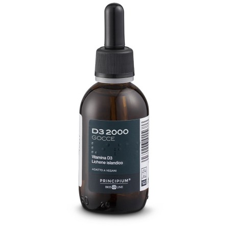 Biosline Integratore Principium D3 2000 Vegetale Difese immunitarie