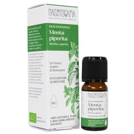 Nasoterapia Olio Essenziale Menta per ambiente 100% puro naturale