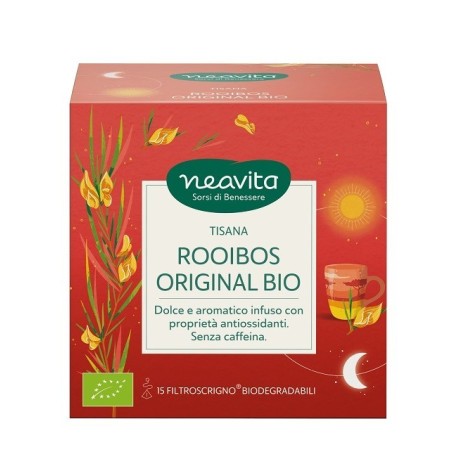 Neavita Rooibos Original Bio Tisana 15 Filtroscrigno - senza caffeina