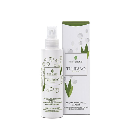 NATURE'S Tulipano Bianco Acqua Profumata per Capelli 100 ml con cheratina vegetatale
