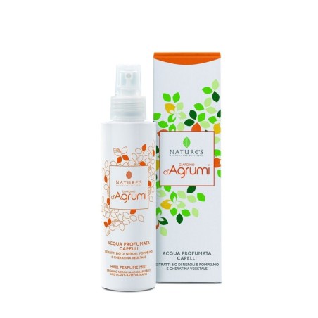 Nature's Giardino d'Agrumi Acqua Profumata Capelli 100 ml con cheratina vegetale