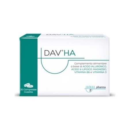 DAV HA 30 Compresse Rivestite Senza Lattosio e Senza Glutine