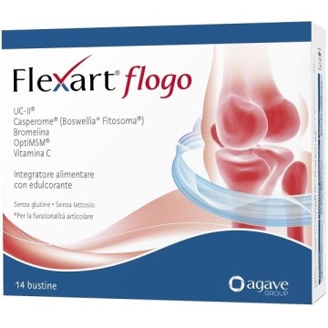 Flexart Flogo Integratore 14 Bustine per ossa e cartilagini