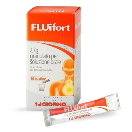 Fluifort Granulato 2,7 g per Soluzione Orale 10 Bustine