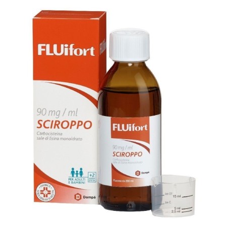 Fluifort 90 mg/ml Sciroppo mucolitico 200 ml
