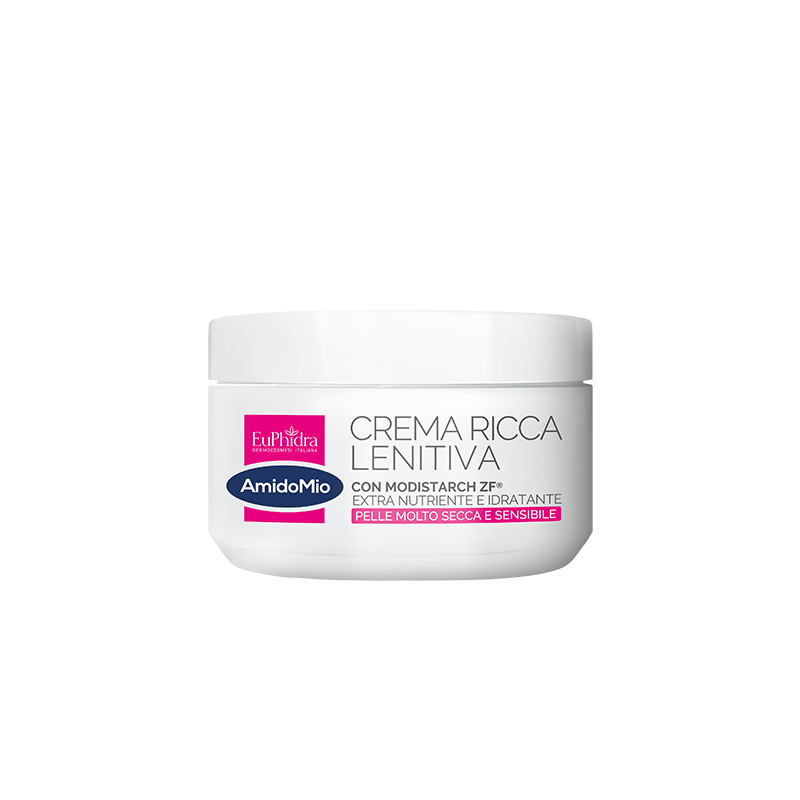 Euphidra Amidomio Crema Ricca Lenitiva 350 ml Extra Nutriente e Idratante