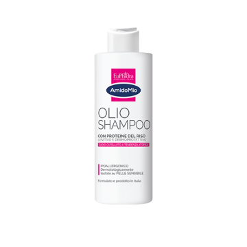 Olio Shampoo con olio di riso-EuPhidra AmidoMio 200 ml