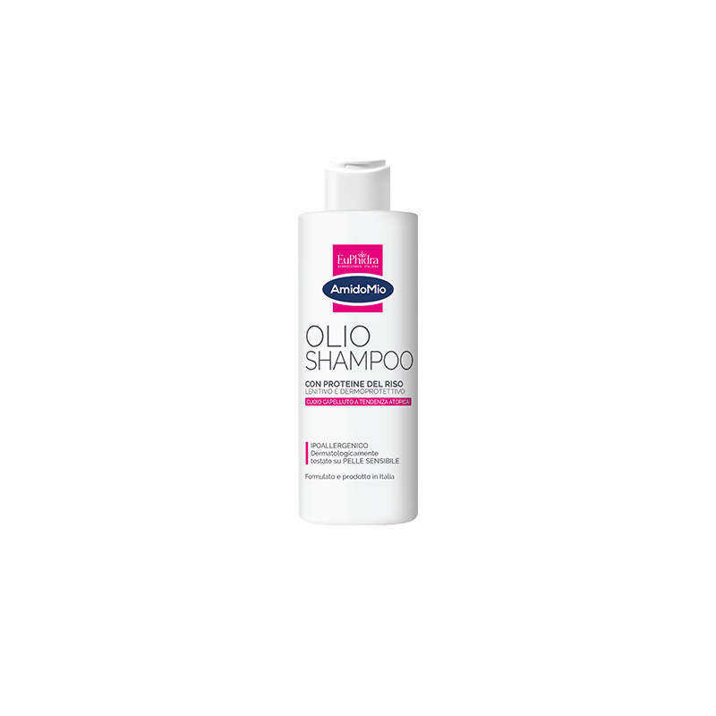 Olio Shampoo con olio di riso-EuPhidra AmidoMio 200 ml