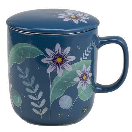 Neavita Infusiera Sorsi Blu per tisane in foglia 380 ml