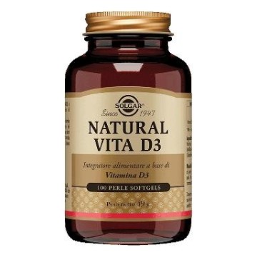 Solgar Natural Vita D3 100 perle