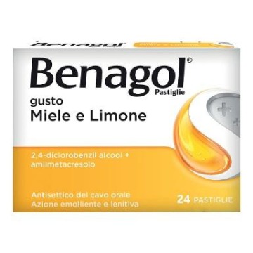 Benagol-24past miele limone per il benessere della gola