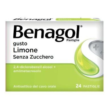Benagol senza zucchero al Benagol-24past limone senza zucchero per il benessere della gola