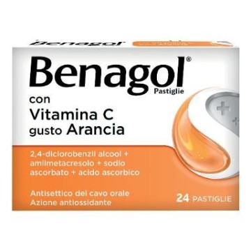 Benagol vit.c-24past arancia per il benessere  della gola