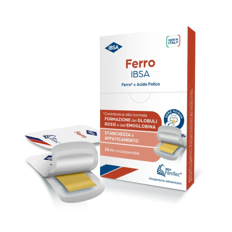 Ibsa Ferro   30 film orodispersibili- integratore di ferro e acido folico