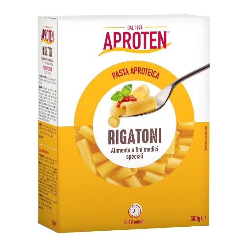Aproten rigatoni Pasta aproteica per pazienti nefropatici 500g