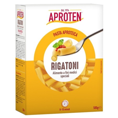 Aproten rigatoni Pasta aproteica per pazienti nefropatici 500g